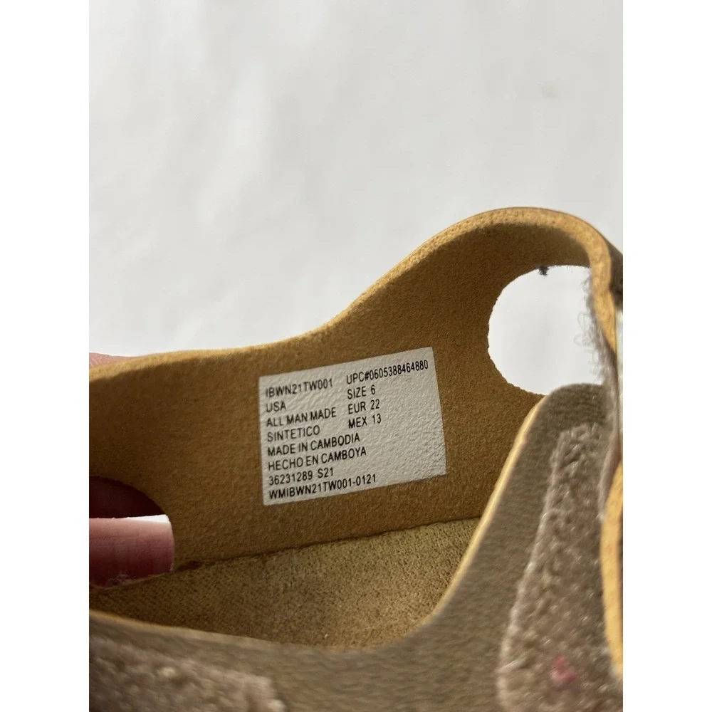 Wonder Nation Easy On/Off Children's Sandals Size 6 0368‎